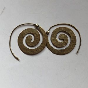 Beautiful hoop/loop earrings